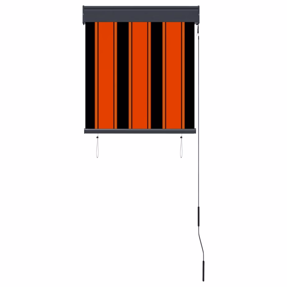 Väliruloo rõdule ja terrassile, käsivända ja UV‑kaitsega, oranž/pruun, 60 x 250 cm – 4