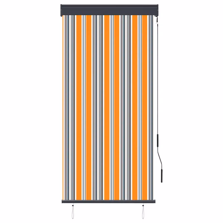 Käsivändaga väliruloo UV-kaitsega, 80 x 250 cm, oranž triibuline – 2