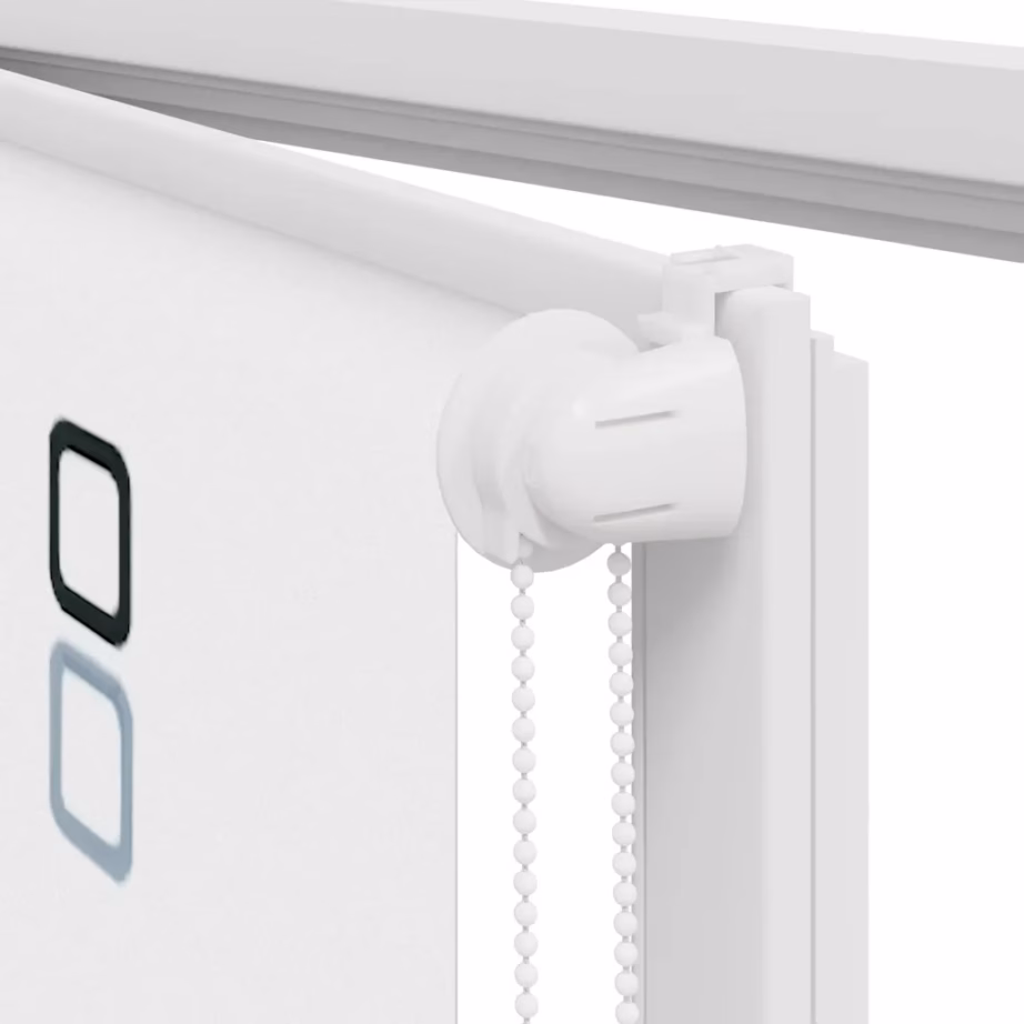 Veekindel duširuloo mullimustriga, valge PEVA, 100 x 240 cm (kanga laius 96 cm) – 11