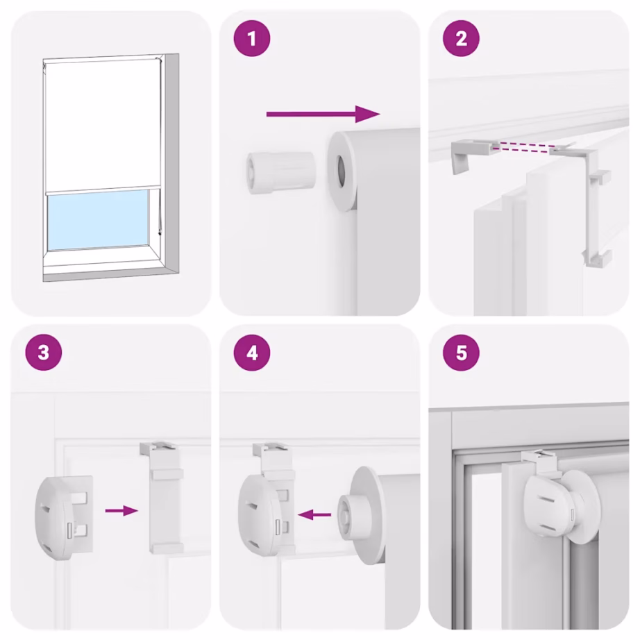 Veekindel duširuloo rõngasmustriga, PEVA, 90 x 240 cm – 6