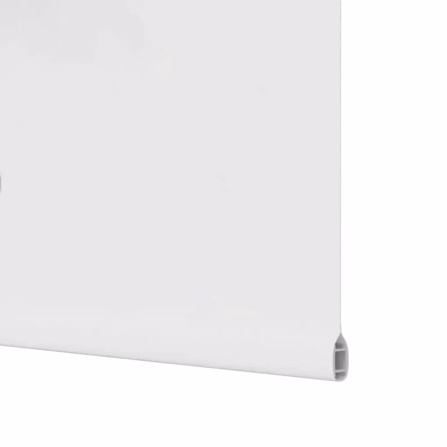 Valge duširuloo PEVA-st, 130 x 240 cm, kanga laius 126 cm - 12