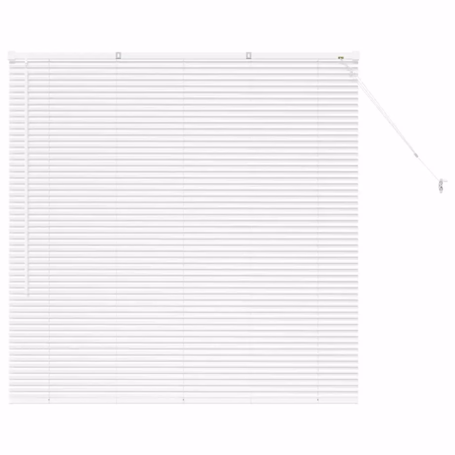 Veneetsia alumiiniumruloo, valge, 130 x 130 cm – 2