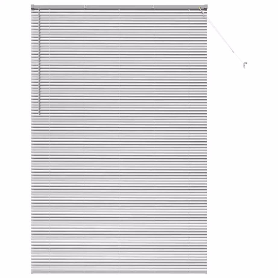 Veneetsia ruloo, hõbedane alumiinium, 220 x 140 cm - 2