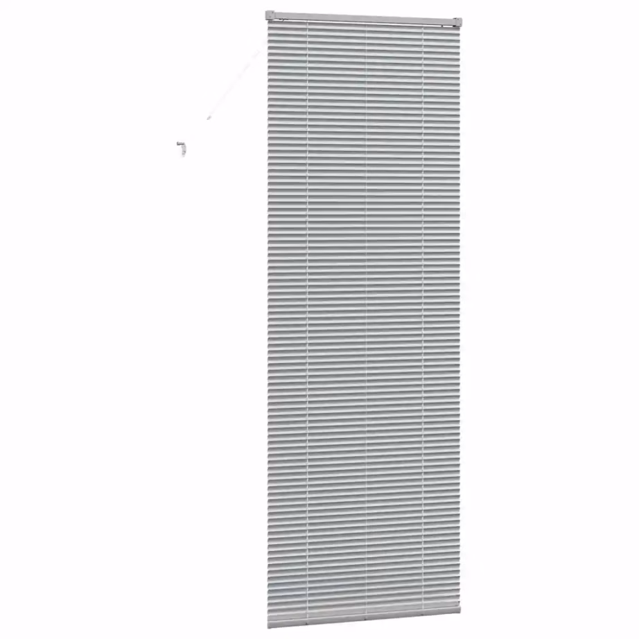 Veneetsia ruloo, hõbedane alumiinium, 220 x 70 cm - 7