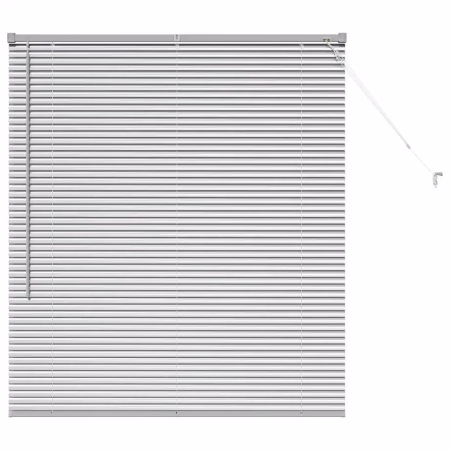 Veneetsia ruloo, hõbedane alumiinium, 130 x 120 cm - 2