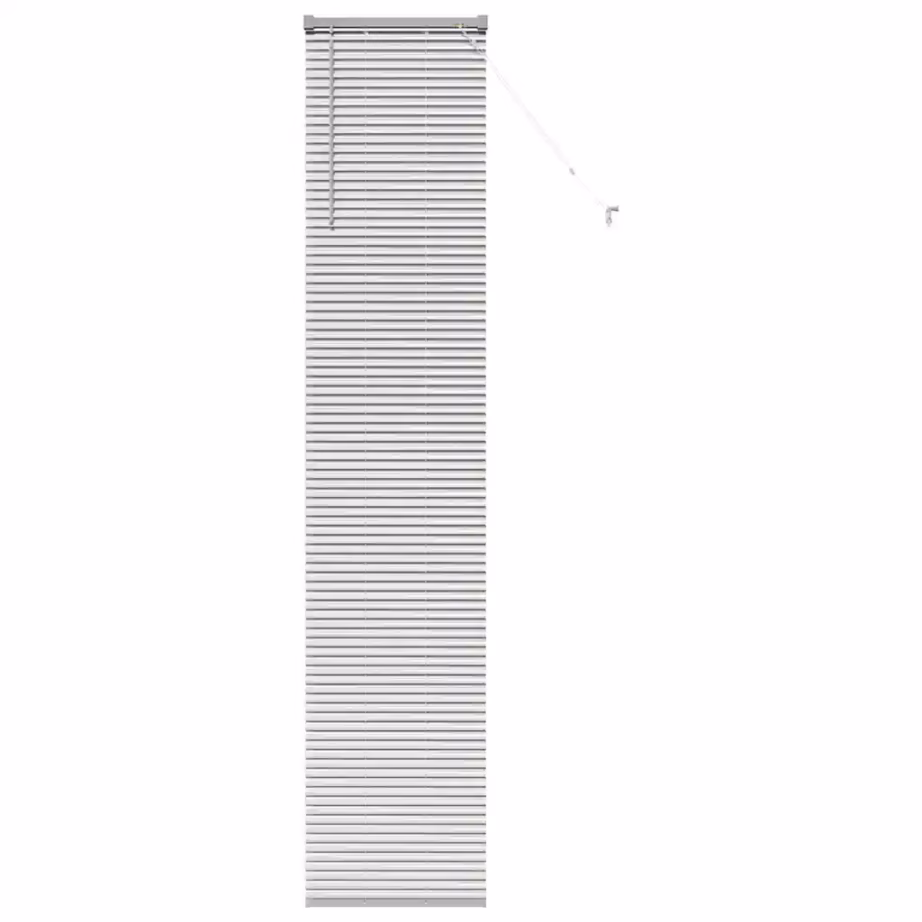 Veneetsia ruloo, hõbedane alumiinium, 220 x 50 cm - 2