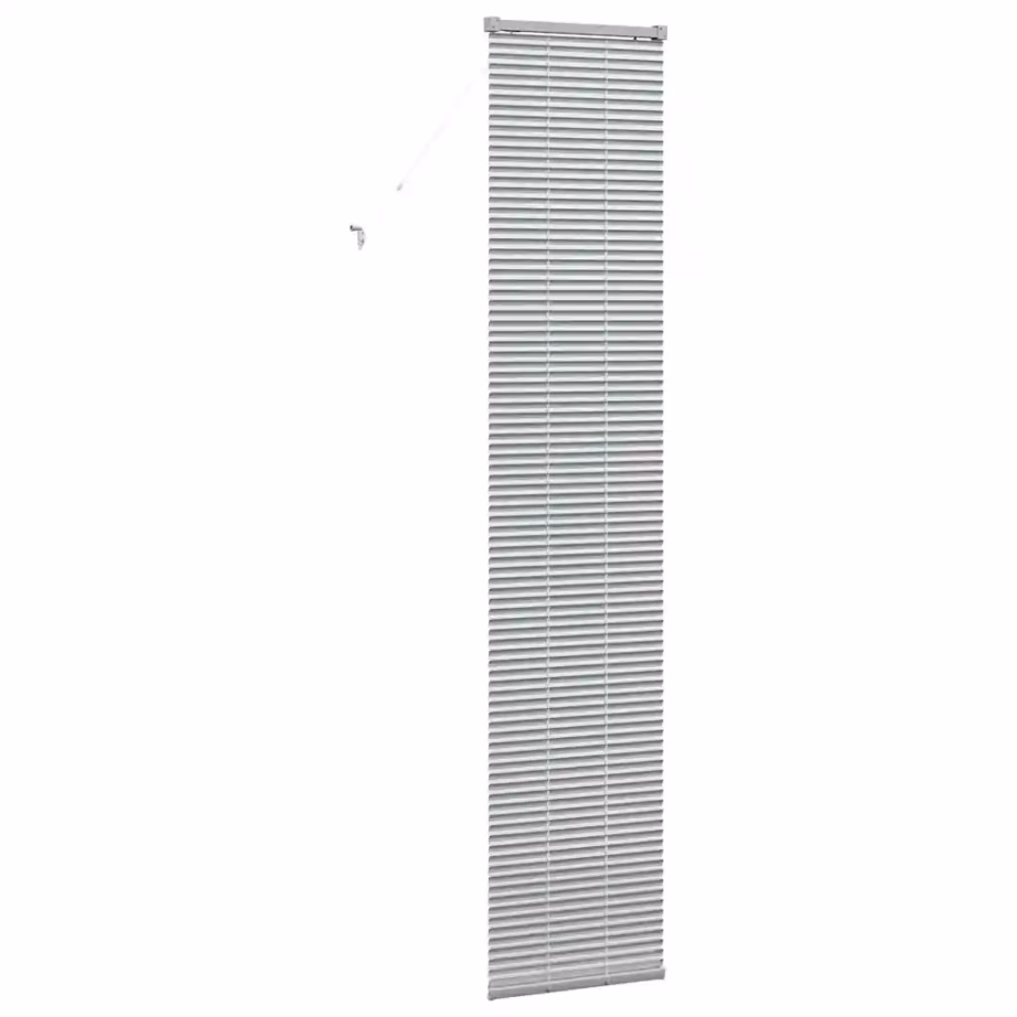 Veneetsia ruloo, hõbedane alumiinium, 220 x 50 cm - 7