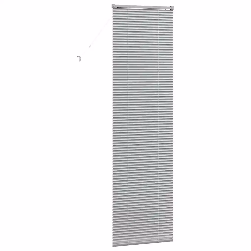 Veneetsia ruloo, hõbedane alumiinium, 220 x 65 cm