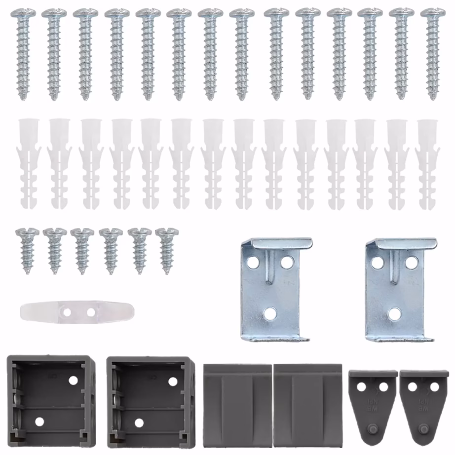 Reguleeritav Veneetsia ruloo, hõbehall PVC, 150 x 140 cm – 8