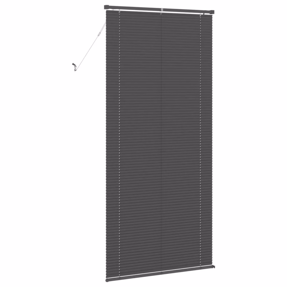 Veneetsia ruloo reguleeritav hõbehall PVC 213 x 70 cm – 6