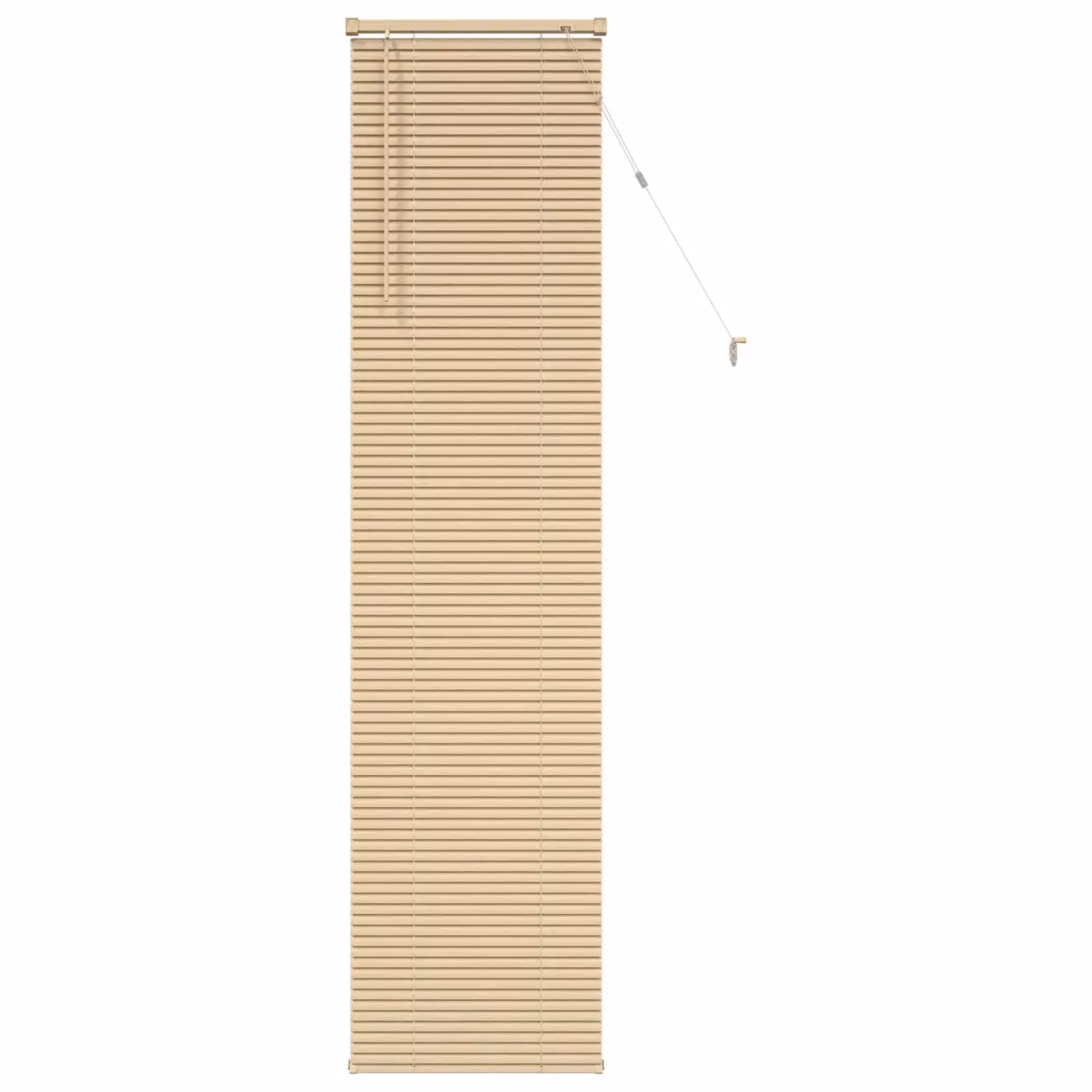 Veneetsia PVC ruloo, reguleeritav, helepruun mustriga, 213 x 50 cm