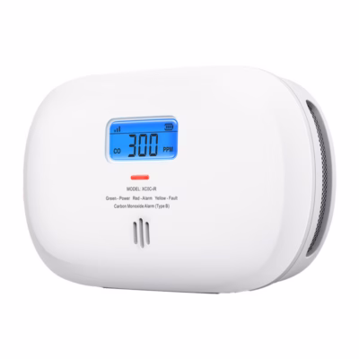 Wi‑Fi vingugaasiandur LCD-ekraaniga X-Sense XC0C-iR, elektrokeemiline, EN 50291-1:2018, 85 dB, 2.4 GHz, CR123A patarei,