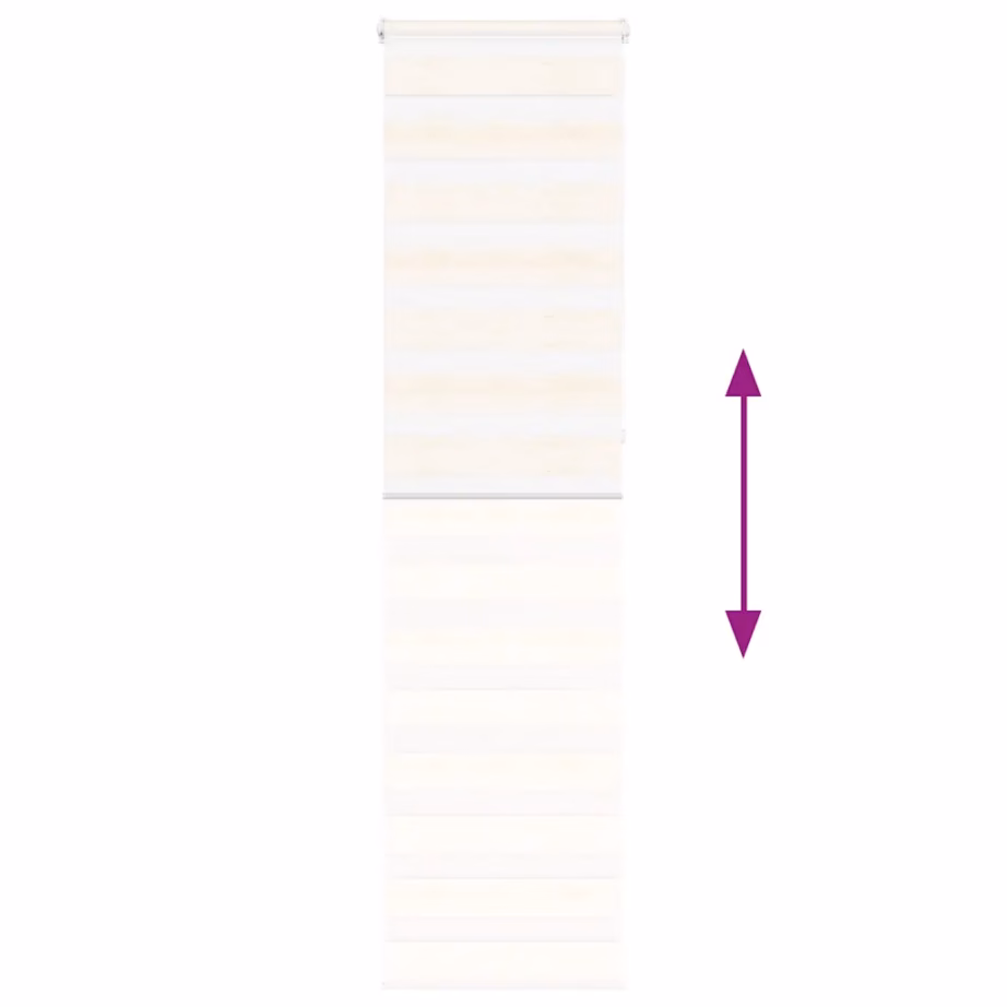 Zebra ruloo marmorbeež, 60 x 230 cm, 100% polüester – 5