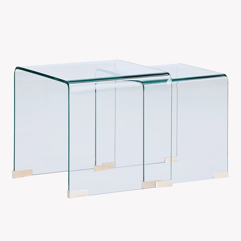 Läbipaistev klaasist abilauad Telemark, 2-osaline komplekt, 63414-111 – 6