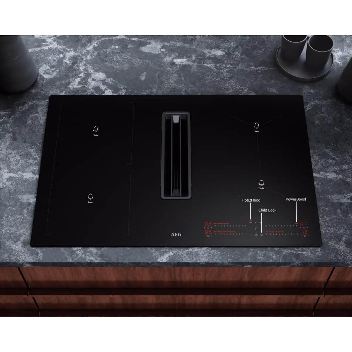 Get more from cooking with 4 Individual Zone Controls