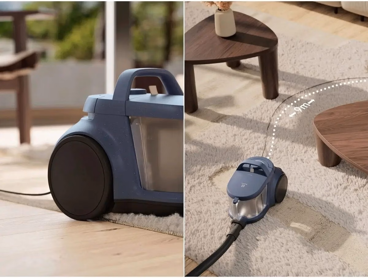 Ergonomiška ir kartu kompaktiška konstrukcija
