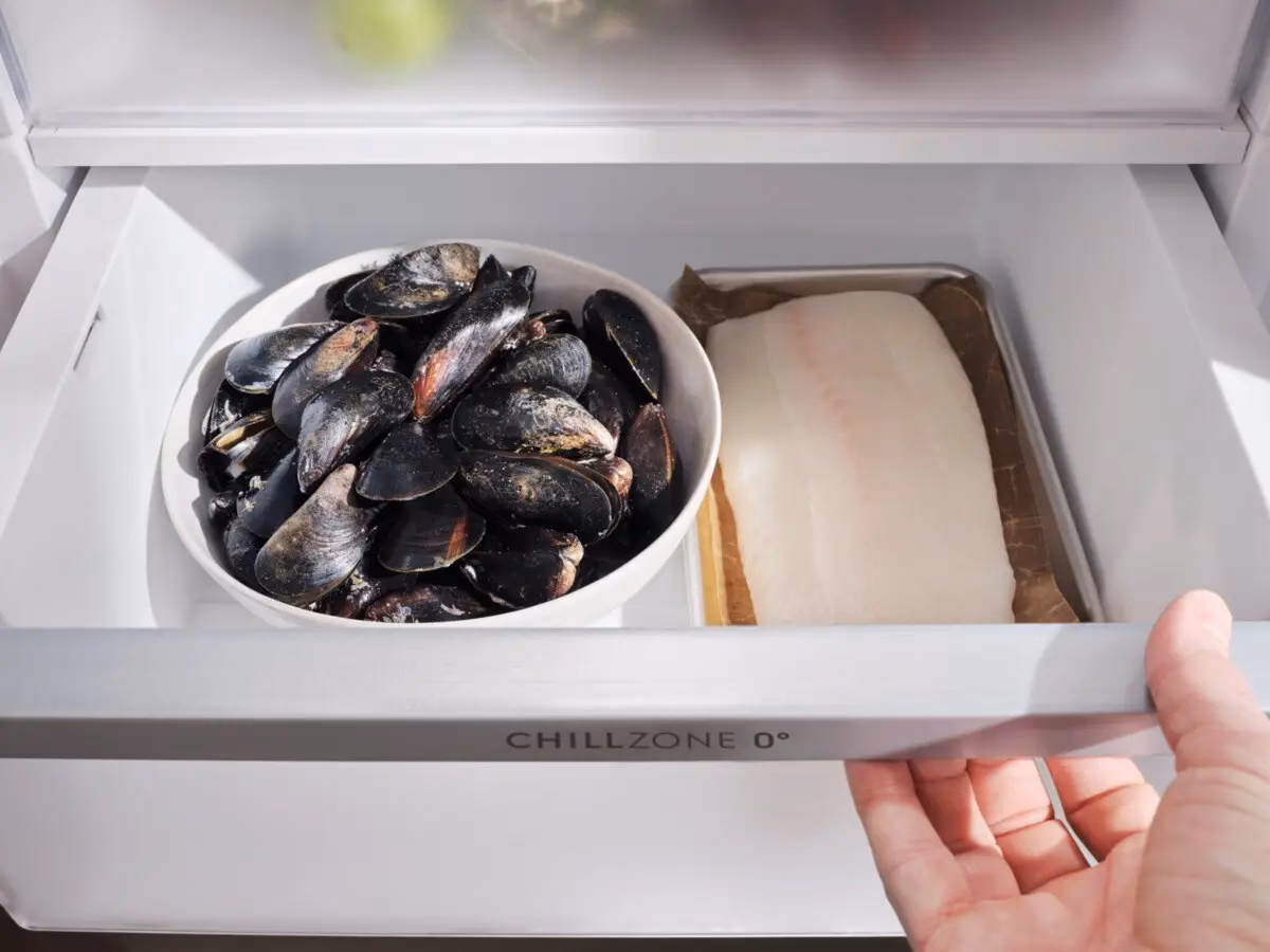 Su „ChillZone 0°“ geriau apsaugokite itin greitai gendančius ingredientus.