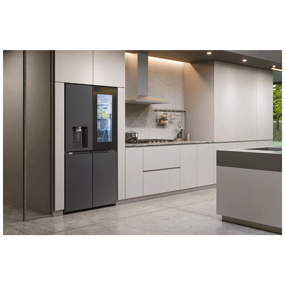 Kõrvuti ustega külmik-sügavkülmik LG GMG960EVJE No Frost, 638 l, Wi‑Fi – 6