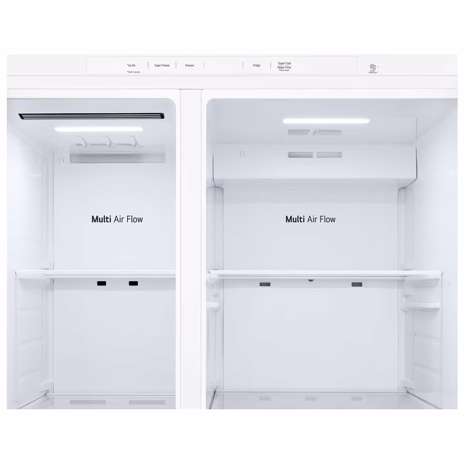 Side-by-side külmkapp LG GSLC40SWPE, No Frost, valge – 5