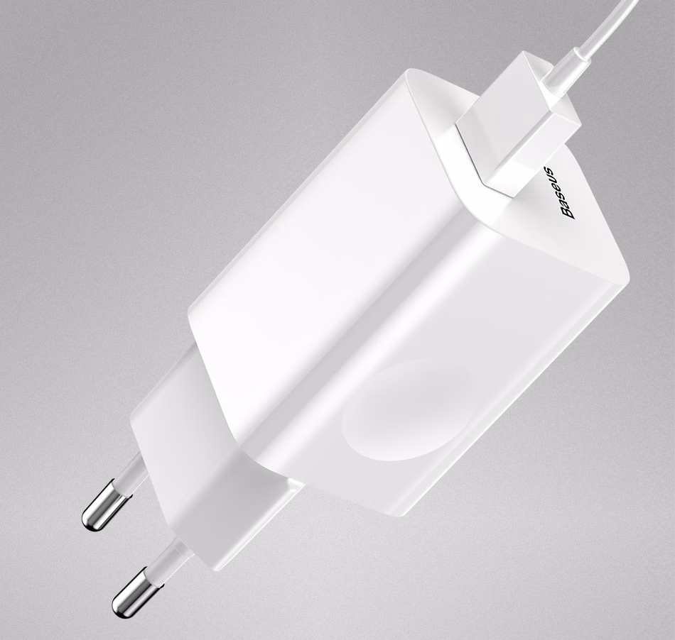 Baseus Charging Quick Charger USB 3 0 White