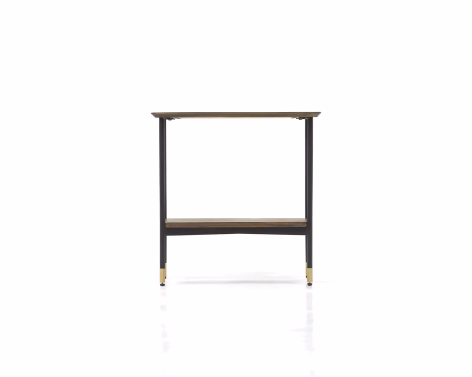 1 riiuliga lisalaud Livin Hill Maze MAZL07-60, akaatsiapuit, metalljalad, 60 x 30 x 60 cm – 4