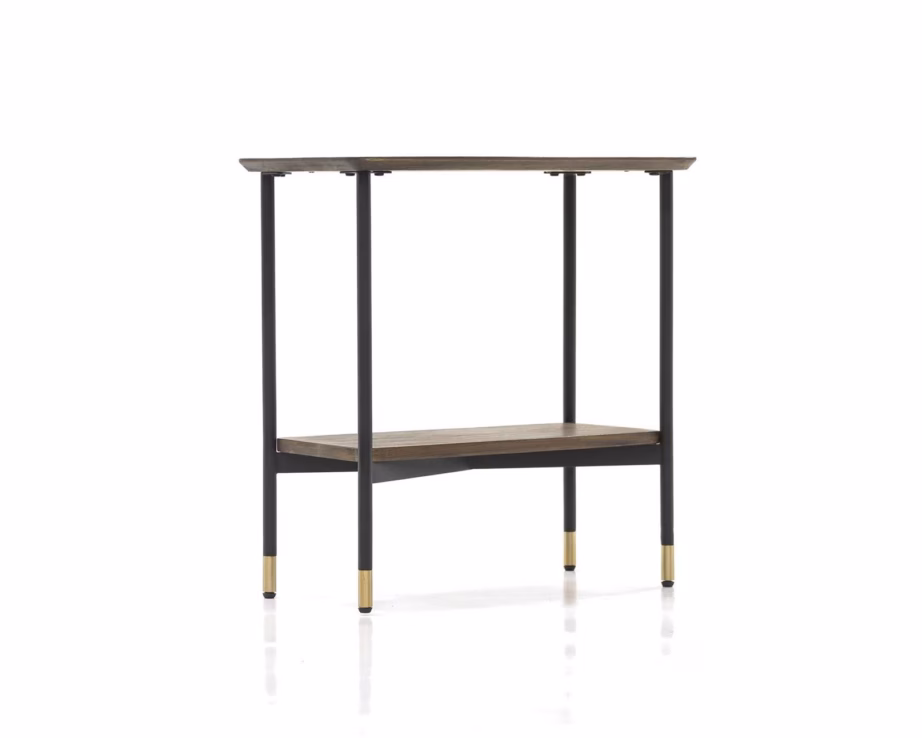 1 riiuliga lisalaud Livin Hill Maze MAZL07-60, akaatsiapuit, metalljalad, 60 x 30 x 60 cm – 5