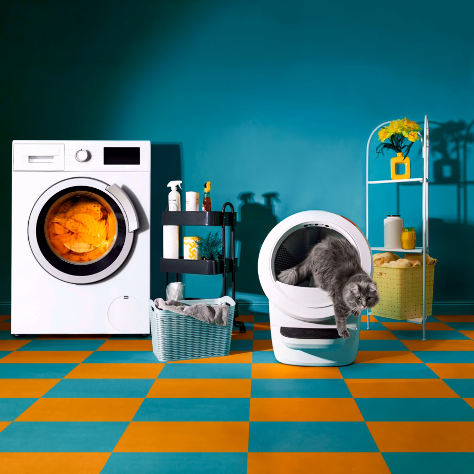 Automaatne isepuhastuv kassiliivakast Wi‑Fi ja SmartScale’iga Litter-Robot by Whisker Litter-Robot 4, valge – 6