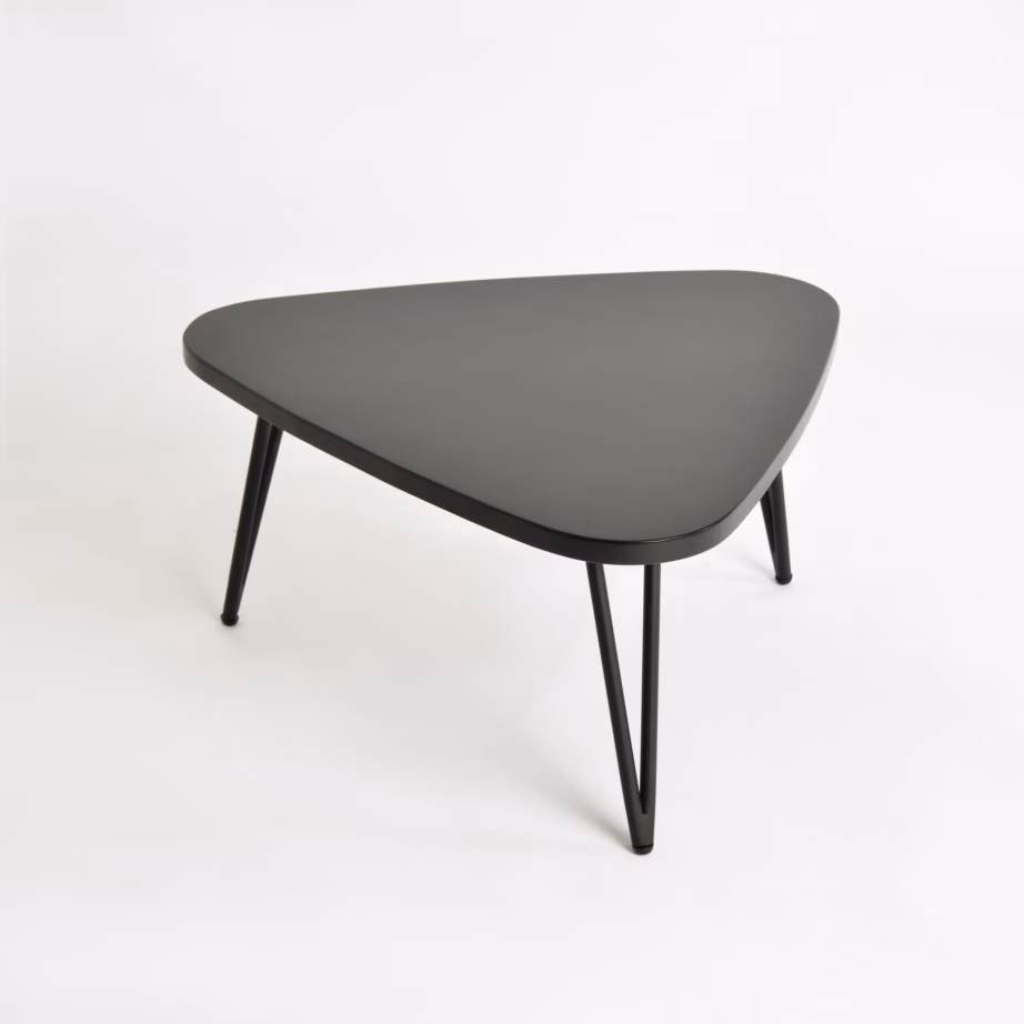 Retro diivanilaud kivistruktuuri imitatsiooniga Livin Hill Adesso ADESL06-H35, 68x73x35 cm, must – 10