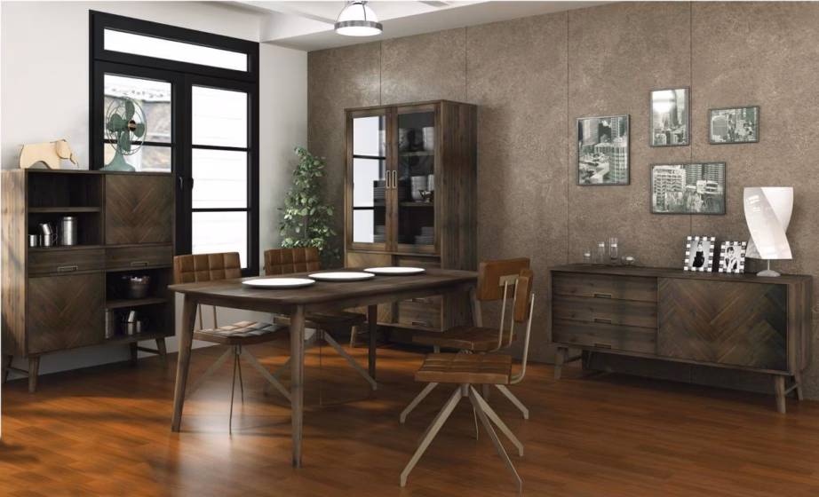 Retro ökonahast söögitool metalljalgadega Livin Hill Ashton ASTD03, tumepruun, 50 x 56 x 89 cm – 16