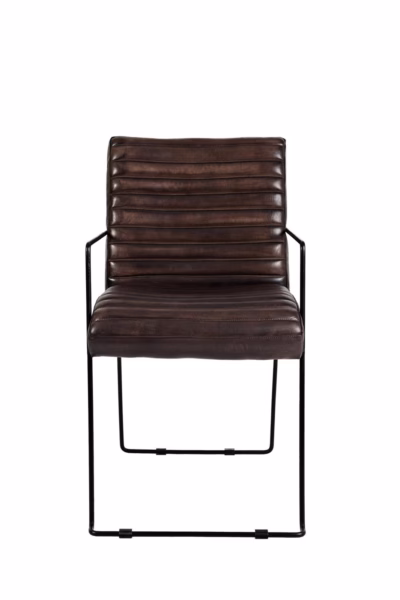 Nahkpolstriga tool Livin Hill Avola AV1781-WYATT, raudjalgadega, 54 x 59 x 89 cm