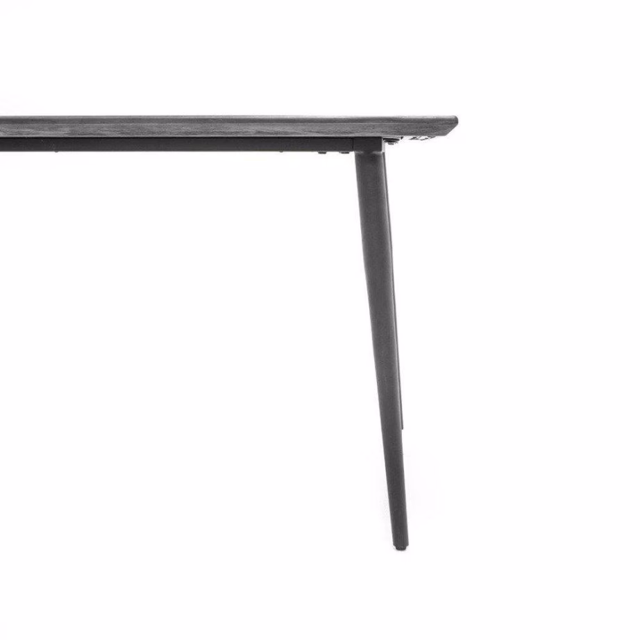 200 cm retrostiilis söögilaud Livin Hill Capella CAPD05-200, akaatsiapuit, tundrahall, metalljalad – 8