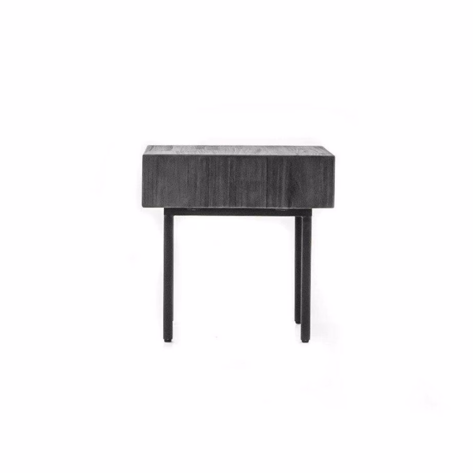 1 sahtliga retro öökapp Livin Hill Capella CAPL07, 50 x 50 x 50 cm, akatsiapuit, tundrahall – 6