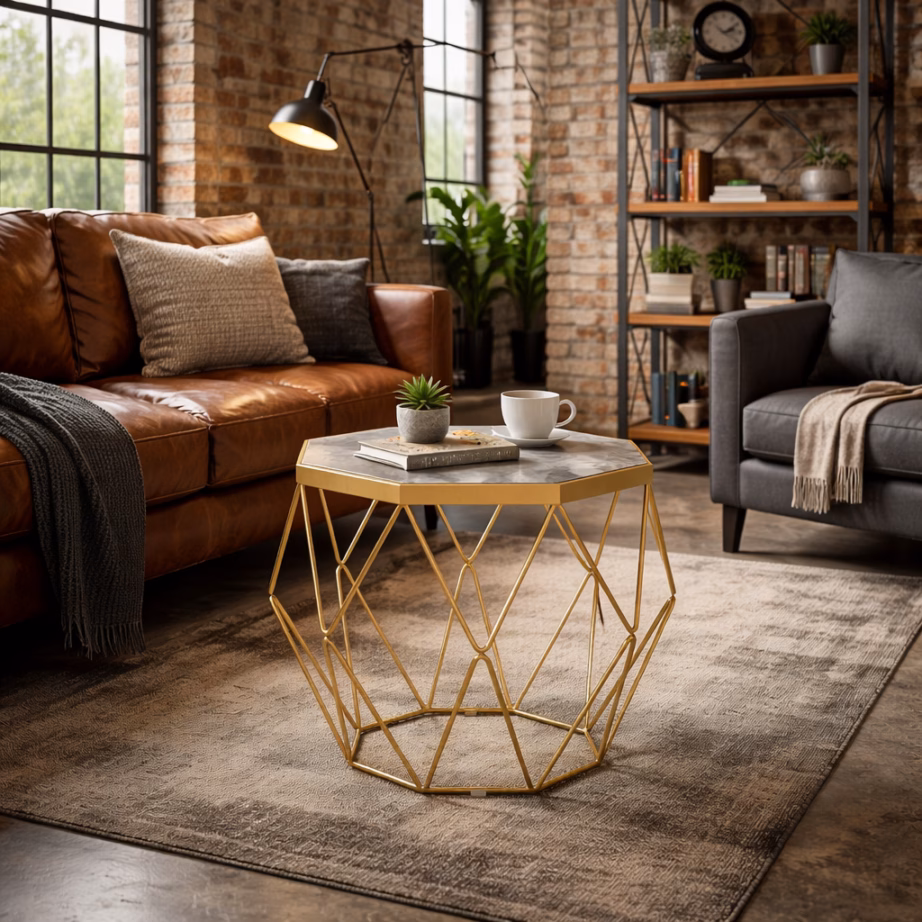 Kaheksanurkne lisalaud tsemendihalli plaadiga Livin Hill Glamour GL1715, 68 x 68 x 55 cm – 14