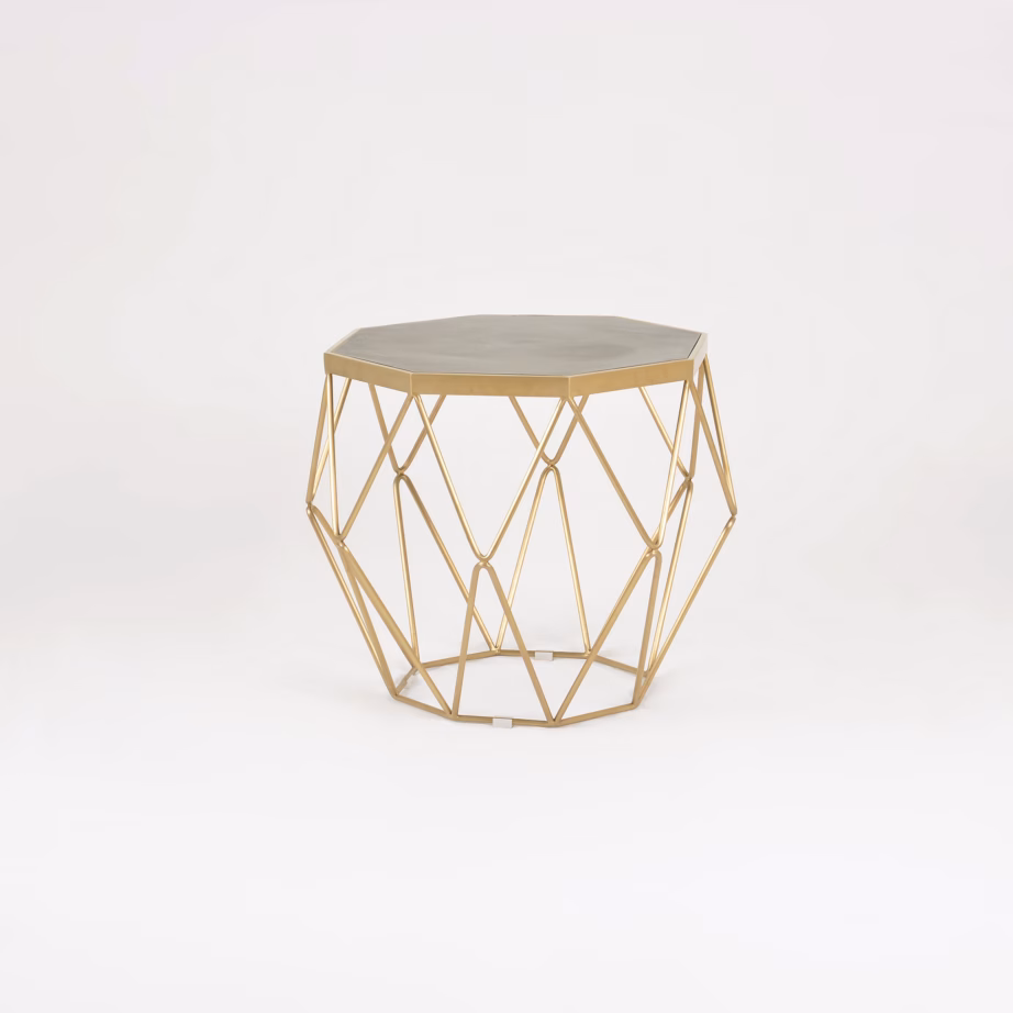 Kaheksanurkne lisalaud tsemendihalli plaadiga Livin Hill Glamour GL1715, 68 x 68 x 55 cm – 3