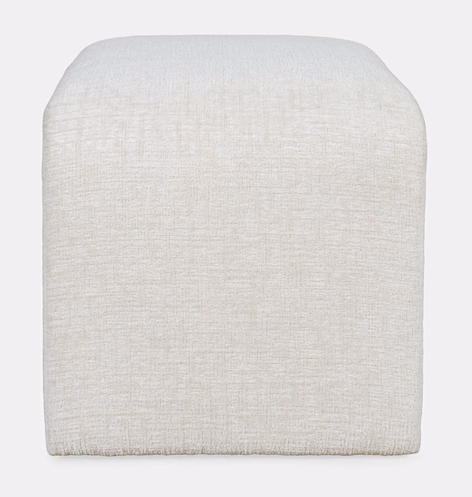 Polsterdatud esikupink šenillkattega Livin Hill LET69N, 53,5 × 45,5 × 48 cm, helebeež – 5