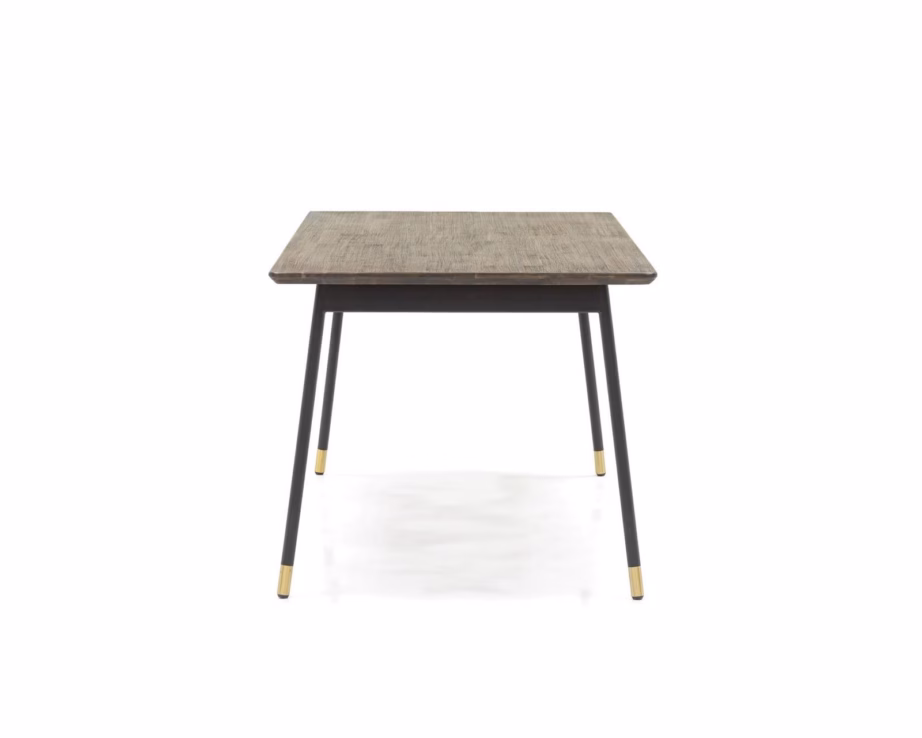 Akaatsiapuidust söögilaud mustade metalljalgadega Livin Hill Maze MAZD05-200, 200 x 100 cm – 3