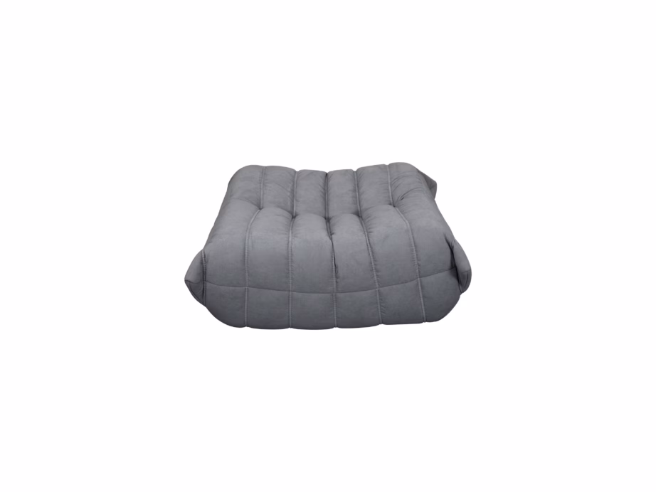 Sametpuf jalatoeks Livin Hill Nua N22-11, 86 x 80 x 40 cm, terashall – 4