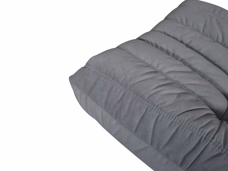 Sametpuf jalatoeks Livin Hill Nua N22-11, 86 x 80 x 40 cm, terashall – 7