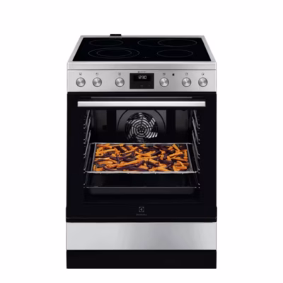 Vitrokeramilise pliidiplaadiga elektripliit ELECTROLUX LKR64022AX 60 cm, ahi 73 l
