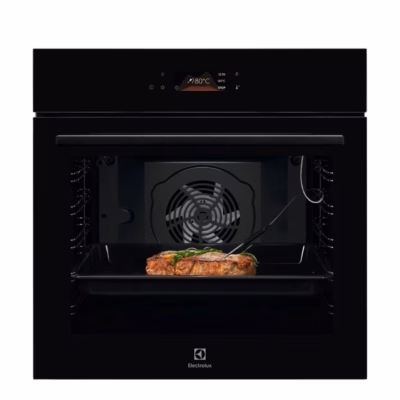 Integreeritav elektriahi ELECTROLUX LOD8P39Z SteamBake, pürolüüspuhastus, must