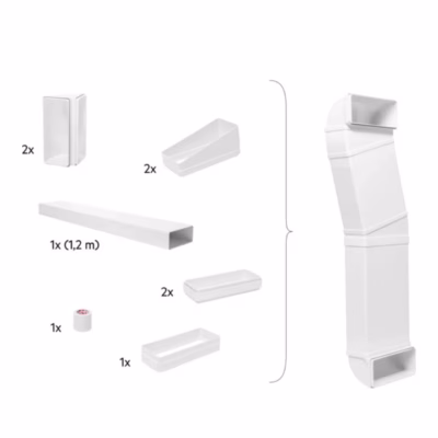 Õhupuhasti paigalduskomplekt ELECTROLUX M2CKCF01C (Half Piping kit)