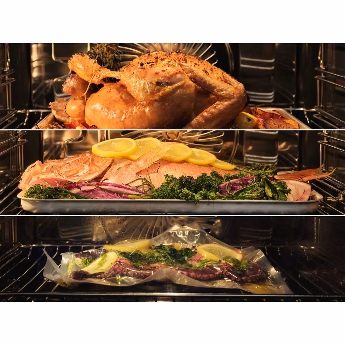 SteamPro with sous-vide. For healthier, tastier cooking at home