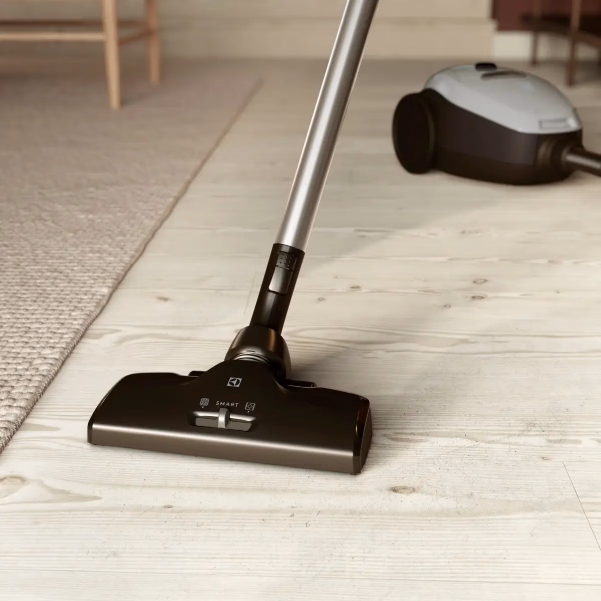 Siurbimo antgalis „OneGo Power Clean Nozzle“ idealiai išsiurbia bet kokio tipo grindis