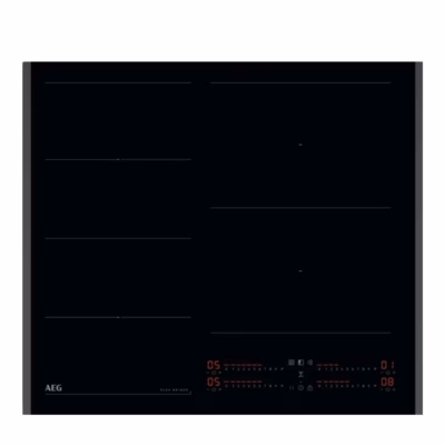 Induktsioonpliidiplaat AEG TI64IG00FB 60 cm FlexiBridge ja Hob2Hood funktsiooniga