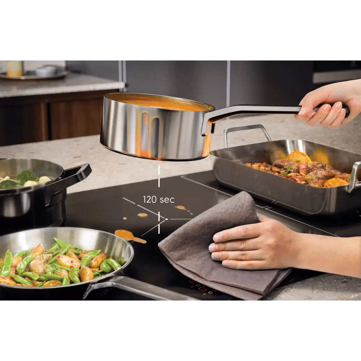 Heat Memory for precise cooking