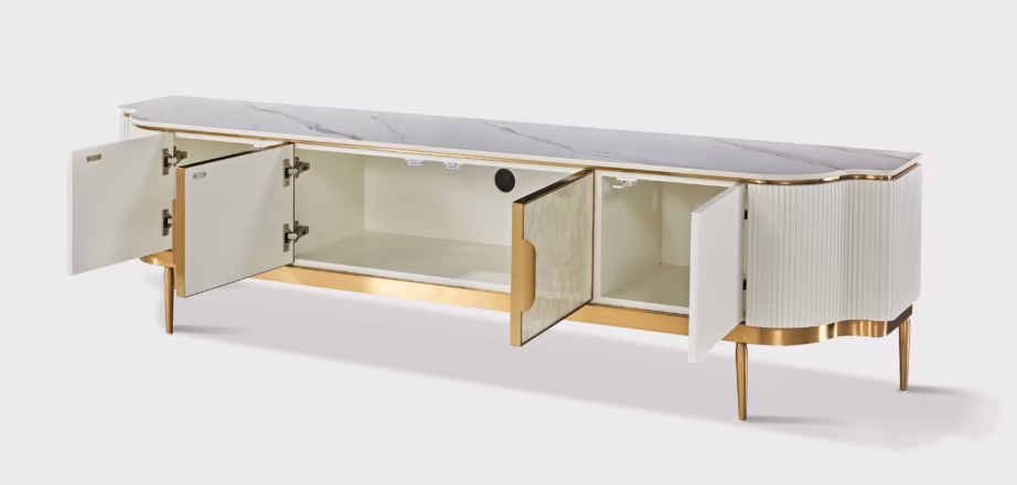 4 uksega TV-alus merekarbist esipaneeliga Livin Hill Stilig ST905C, 200 cm – 3
