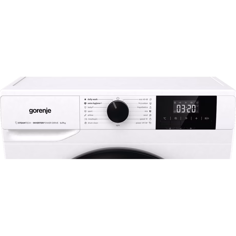 Eestlaetav pesumasin GORENJE W3NGPI72SBS 7 kg, 1200 p/min, aurufunktsioon – 3
