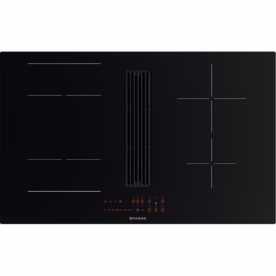 Integreeritav 2-in-1 induktsioonpliidiplaat õhupuhastiga FABER GALILEO LINEAR F830, must