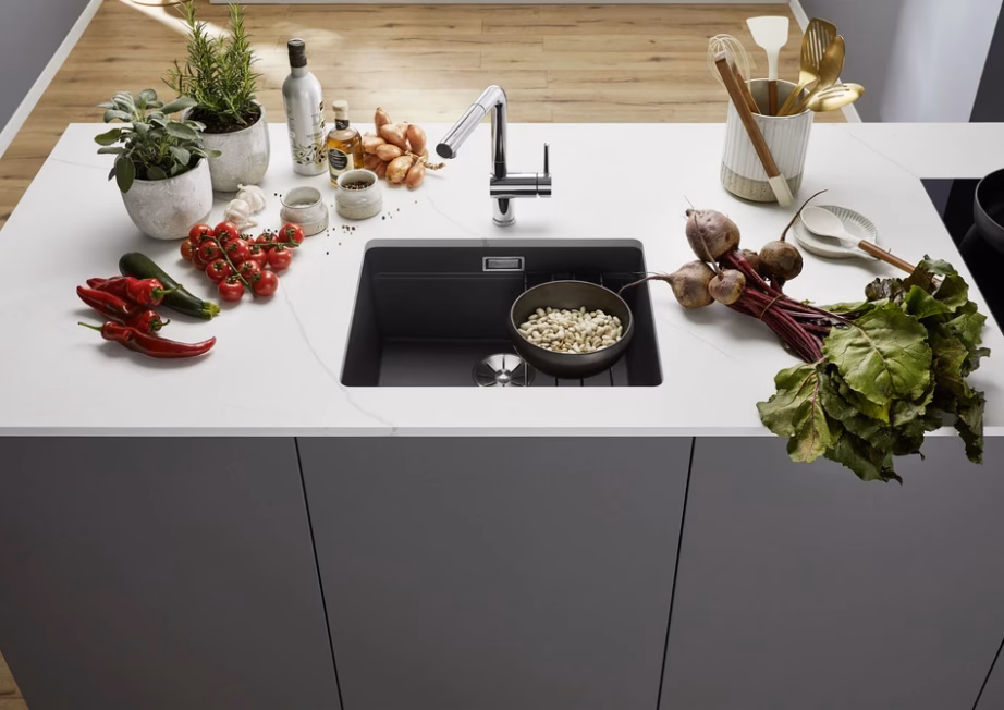 Alt paigaldatav köögivalamu BLANCO ETAGON 500-U SILGRANIT™ PuraDur™ valge, 1 kauss, 60 cm aluskapile - 7