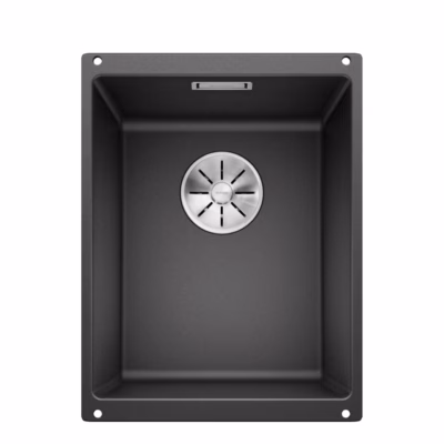 Alt paigaldatav köögivalamu BLANCO SUBLINE 320-U SILGRANIT™ PuraDur™ antratsiit, 1 kauss, 40 cm aluskapile